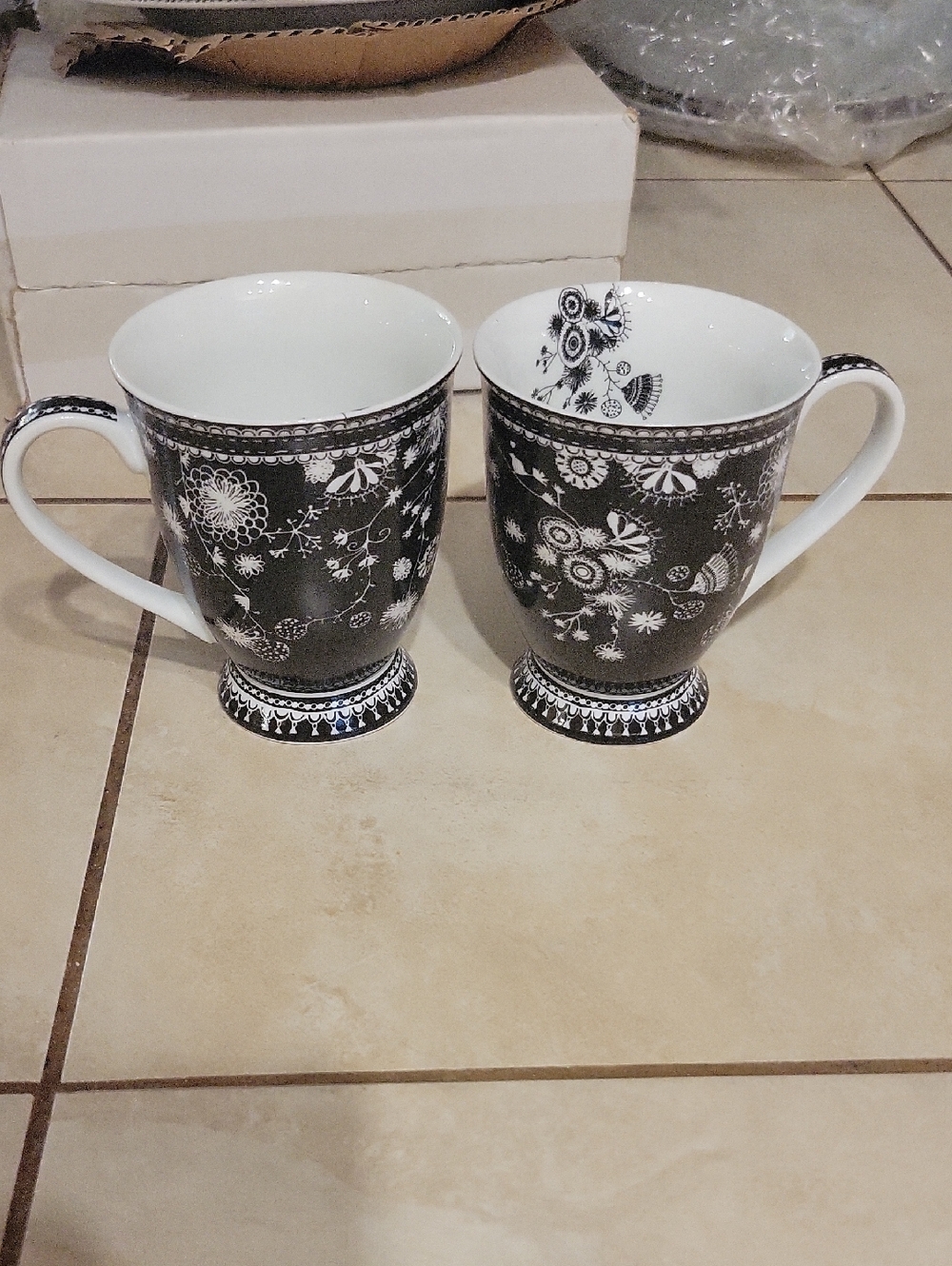 NWT Miss Blackbirdy 9.5oz Mug Set Of 2 Choice